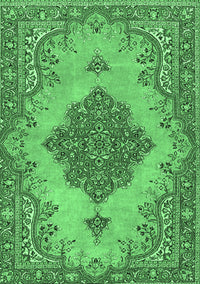 Persian Emerald Green Traditional Rug, tr4176emgrn