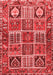 Persian Red Traditional Area Rugs