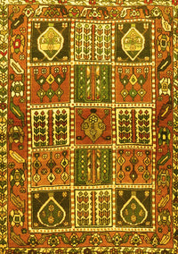 Persian Yellow Traditional Rug, tr4177yw