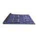 Sideview of Persian Blue Traditional Rug, tr4177blu