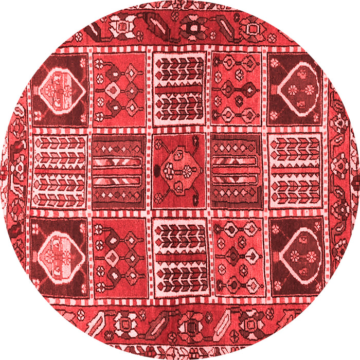 Machine Washable Persian Red Traditional Rug, wshtr4177red