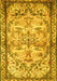 Persian Yellow Traditional Rug, tr4178yw