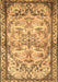 Machine Washable Persian Brown Traditional Rug, wshtr4178brn