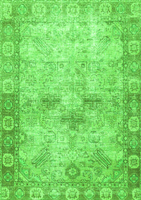 Persian Green Traditional Rug, tr4179grn