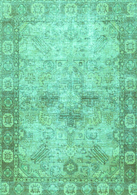 Persian Turquoise Traditional Rug, tr4179turq