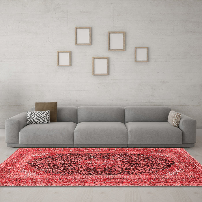 Traditional Red Washable Rugs