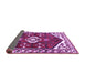 Sideview of Persian Purple Traditional Rug, tr4180pur