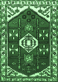 Persian Emerald Green Traditional Rug, tr4180emgrn