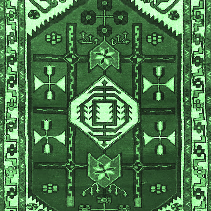 Persian Emerald Green Traditional Rug, tr4180emgrn
