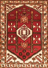 Persian Orange Traditional Rug, tr4180org