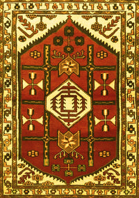 Persian Yellow Traditional Rug, tr4180yw