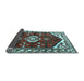 Sideview of Persian Light Blue Traditional Rug, tr4180lblu