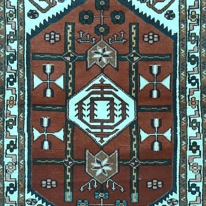 Persian Light Blue Traditional Rug, tr4180lblu