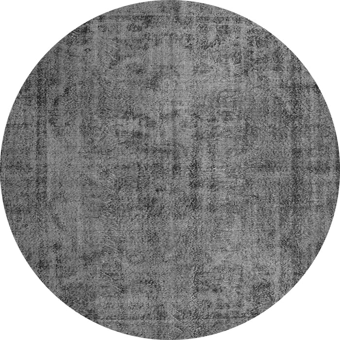 Square Persian Gray Traditional Rug, tr4181gry