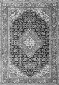 Medallion Gray Traditional Rug, tr4182gry