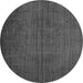 Square Persian Gray Bohemian Rug, tr4184gry