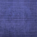 Square Persian Blue Bohemian Rug, tr4184blu