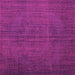 Square Machine Washable Persian Pink Bohemian Rug, wshtr4184pnk