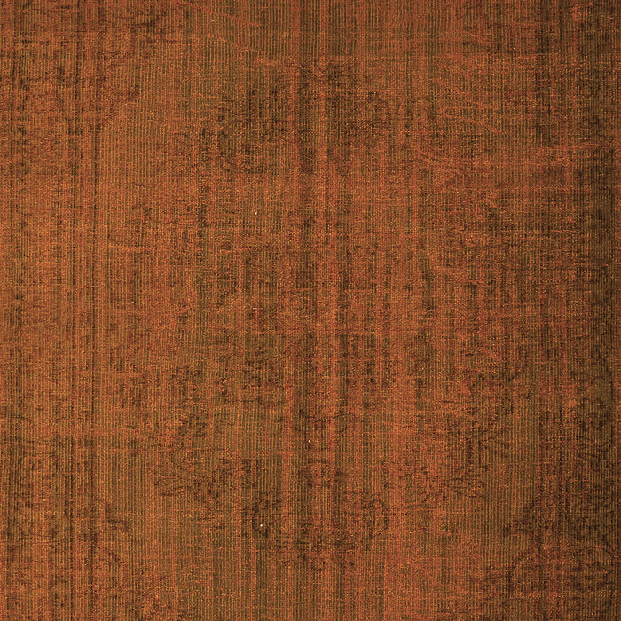 Serging Thickness of Machine Washable Persian Orange Bohemian Area Rugs, wshtr4184org