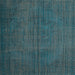 Square Persian Light Blue Bohemian Rug, tr4184lblu