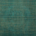 Square Machine Washable Persian Turquoise Bohemian Area Rugs, wshtr4184turq