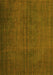 Machine Washable Persian Yellow Bohemian Rug, wshtr4184yw