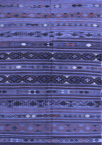 Southwestern Blue Country Rug, tr4185blu