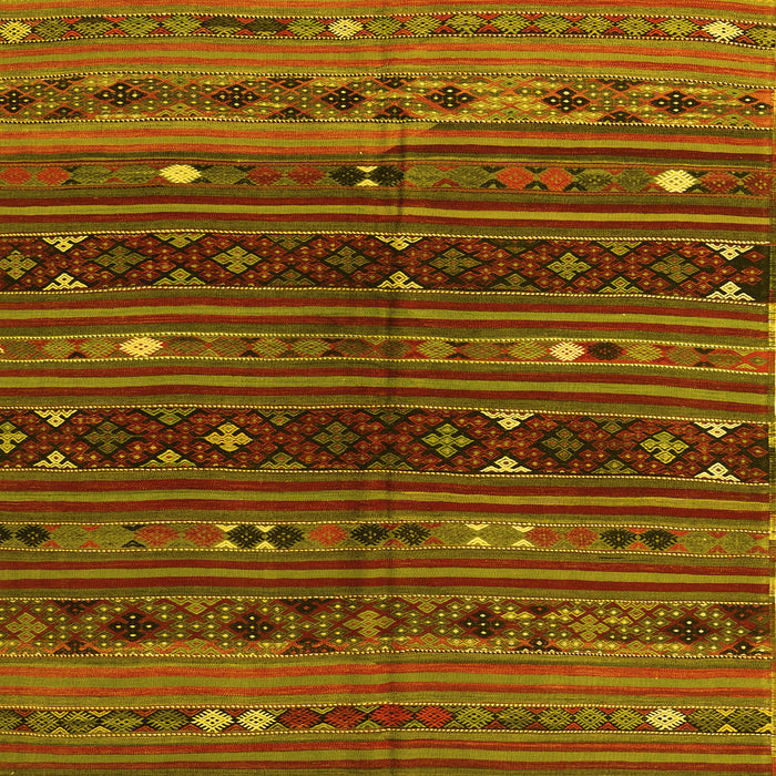 Southwestern Yellow Country Rug, tr4185yw
