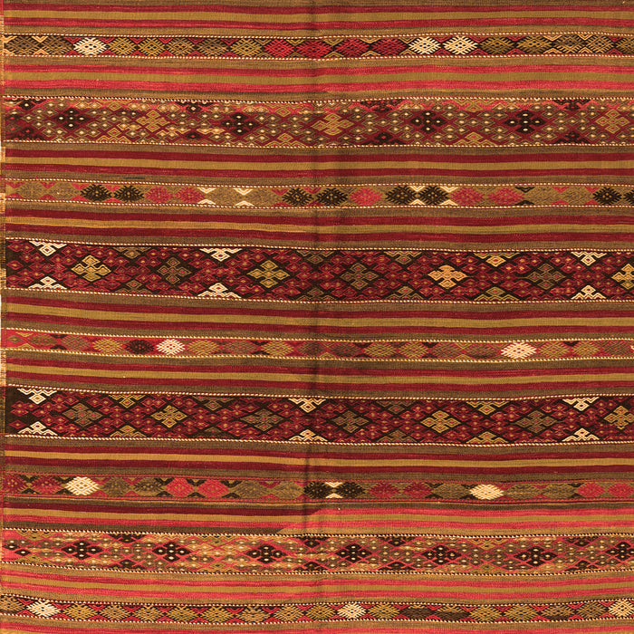 Southwestern Orange Country Rug, tr4185org