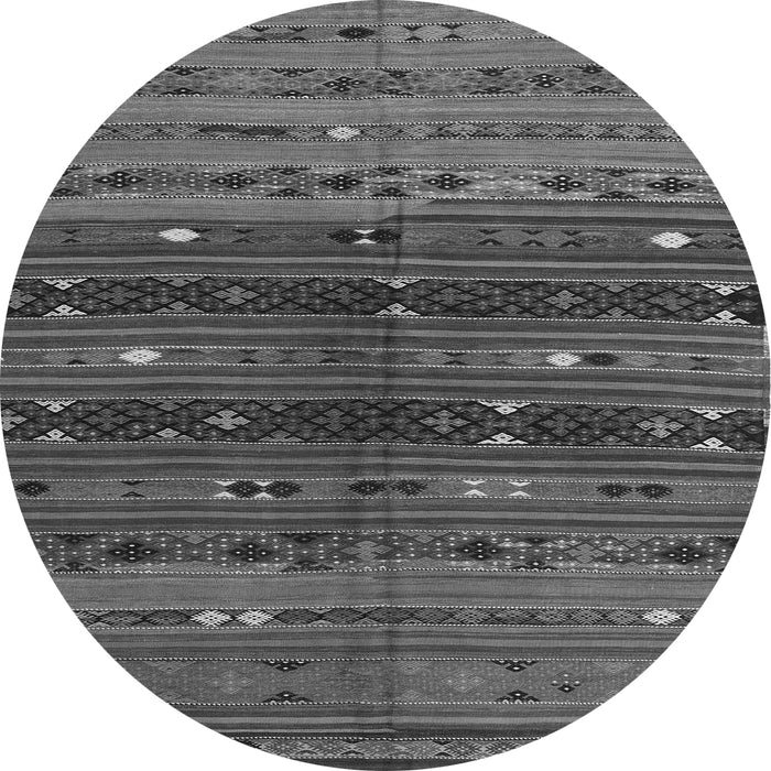 Machine Washable Southwestern Gray Country Rug, wshtr4185gry