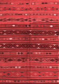 Southwestern Red Country Rug, tr4185red