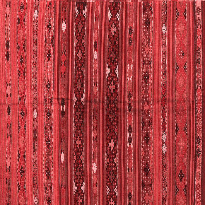 Machine Washable Southwestern Red Country Rug, wshtr4185red