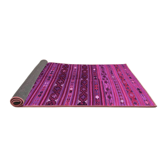 Sideview of Southwestern Pink Country Rug, tr4185pnk