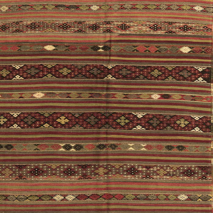 Southwestern Brown Country Rug, tr4185brn