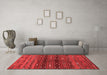 Country Red Washable Rugs