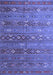 Southwestern Blue Country Rug, tr4186blu