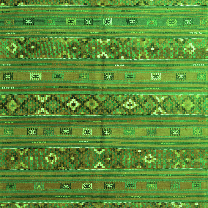 Southwestern Green Country Rug, tr4186grn