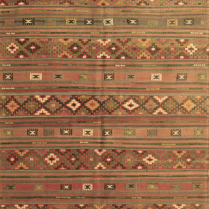 Southwestern Brown Country Rug, tr4186brn