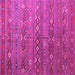 Square Southwestern Pink Country Rug, tr4186pnk