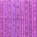 Square Persian Purple Traditional Rug, tr4187pur