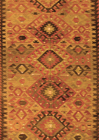 Persian Orange Traditional Rug, tr4188org