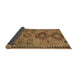 Sideview of Persian Brown Traditional Rug, tr4188brn