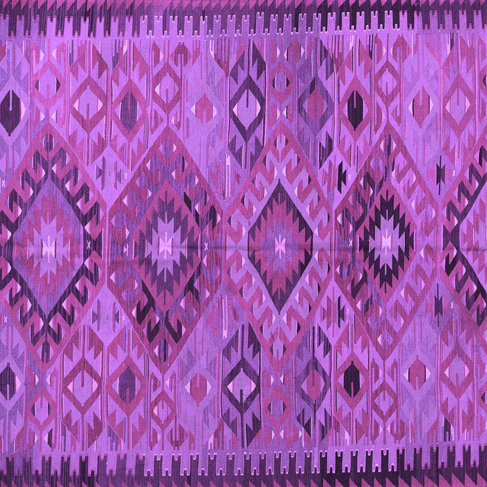 Square Persian Purple Traditional Rug, tr4188pur