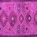 Square Persian Pink Traditional Rug, tr4188pnk