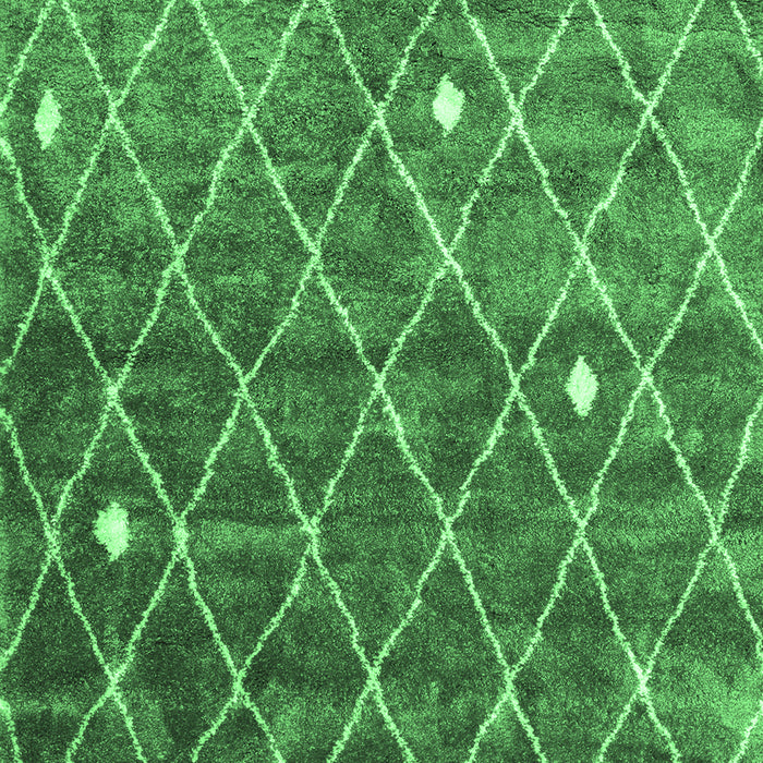 Machine Washable Persian Emerald Green Traditional Area Rugs, wshtr4189emgrn