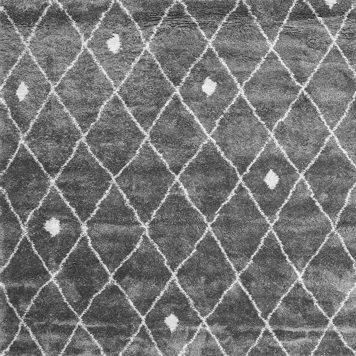 Round Machine Washable Persian Gray Traditional Rug, wshtr4189gry