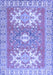 Geometric Blue Traditional Rug, tr418blu