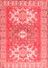 Geometric Red Traditional Area Rugs