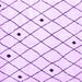 Square Machine Washable Persian Purple Traditional Area Rugs, wshtr4190pur