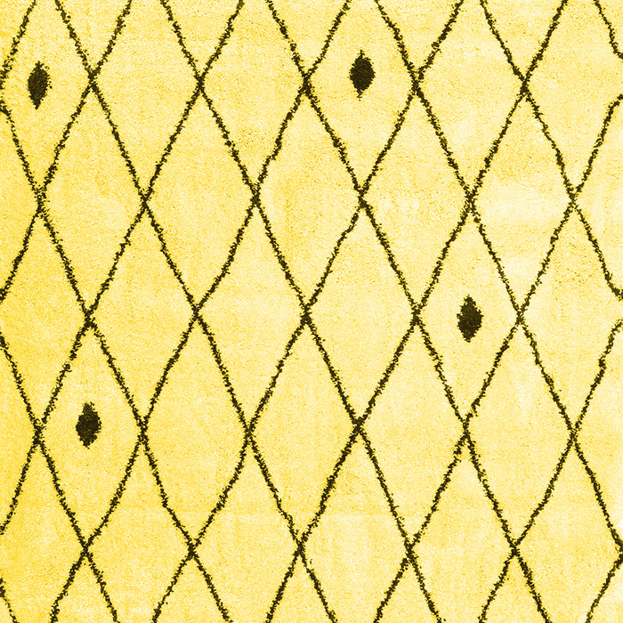 Machine Washable Persian Yellow Traditional Rug, wshtr4190yw